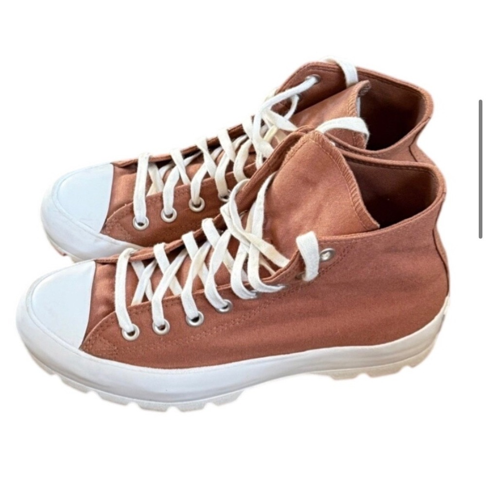 Converse Chuck Taylor All Star Lugged 2.0 High Top Mineral Clay Womens 10 Mens 8